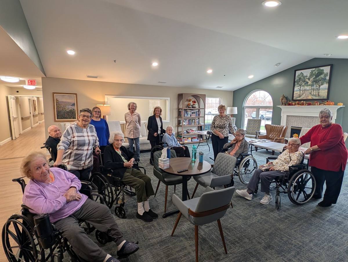 Gathering in the big room