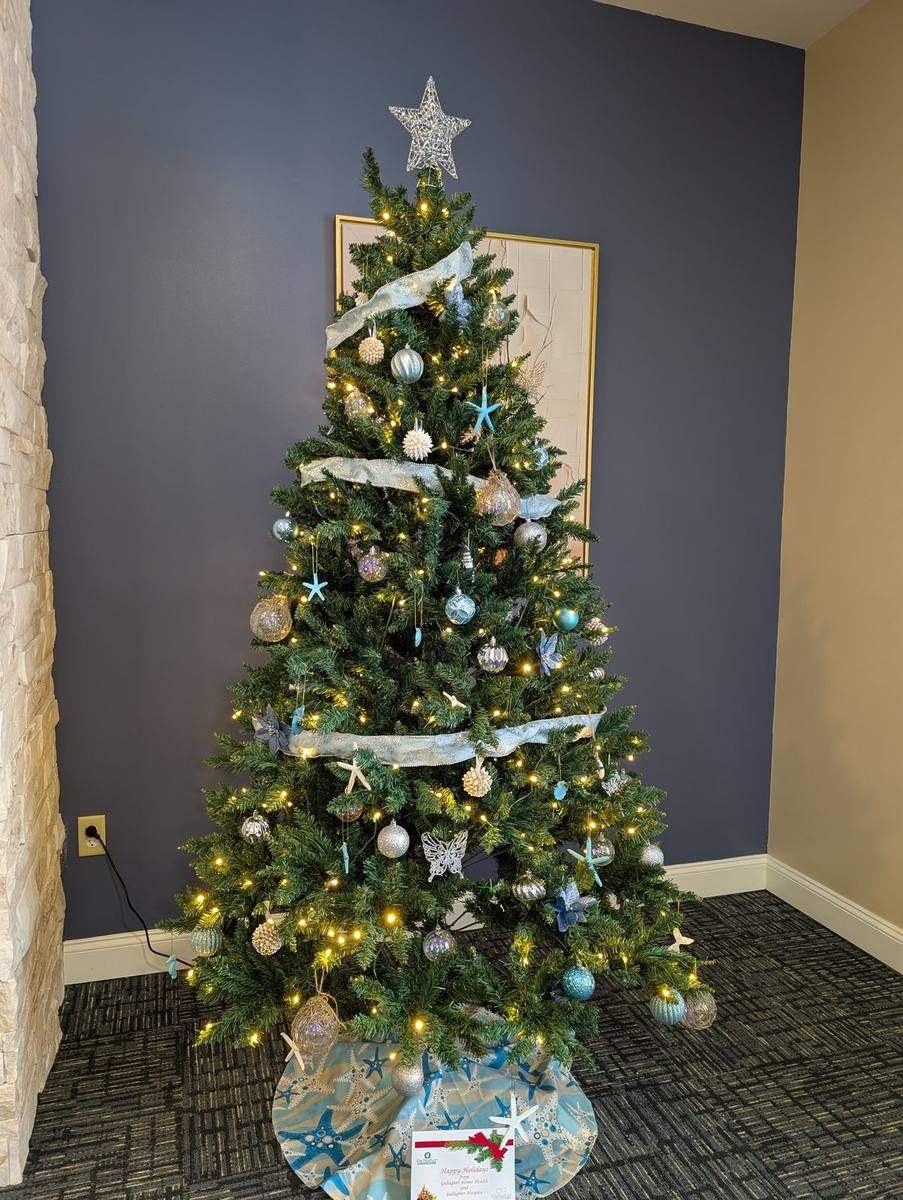 The Christmas tree