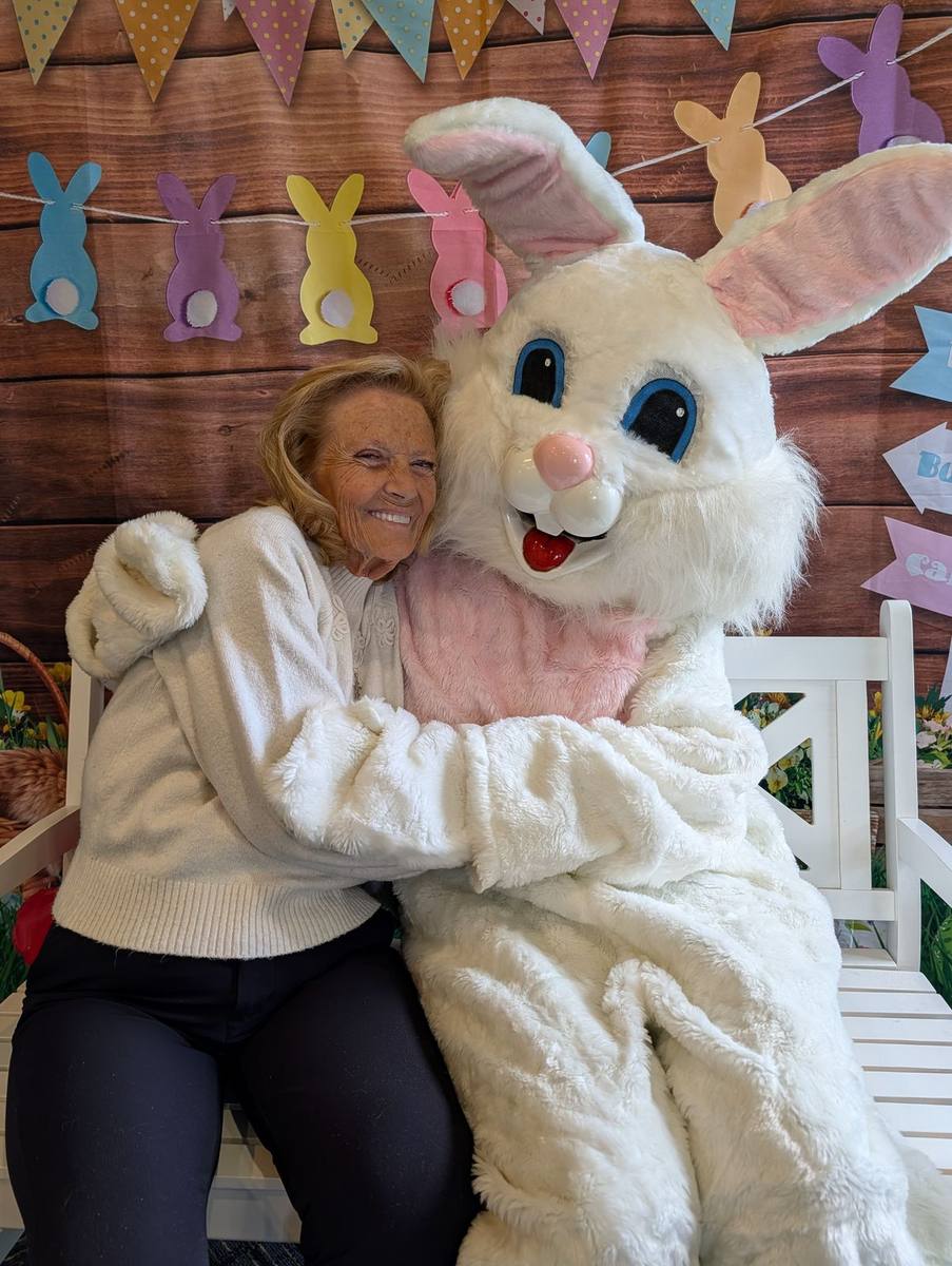An Easter hug