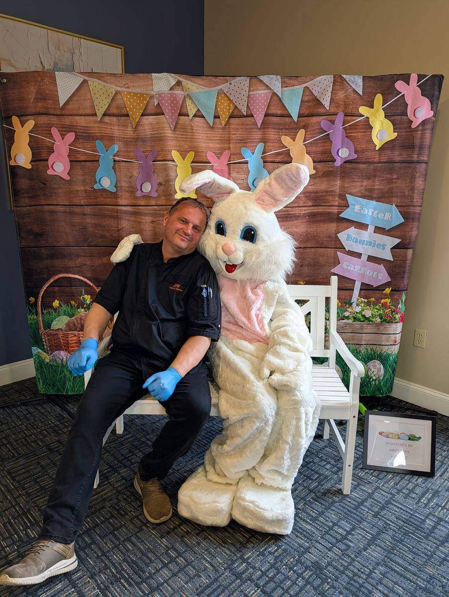 Easter photo booth